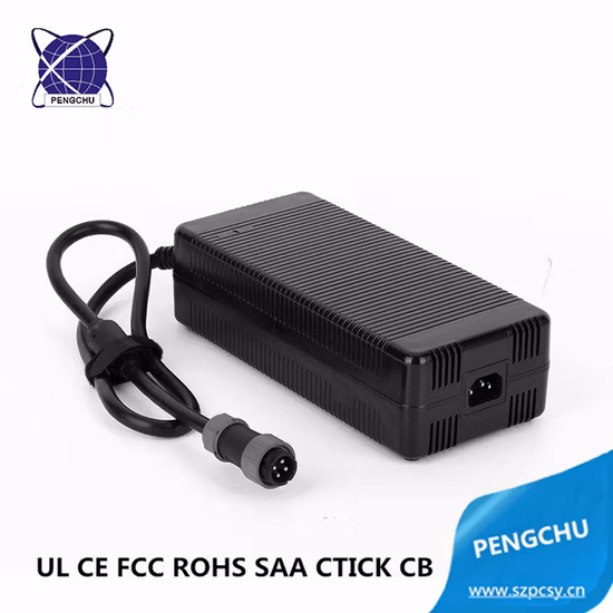 432W 12V 36A Desktop AC DC Adapter Switch Fonte de alimentação com alto PFC (conector de 4 pinos à prova d'água)